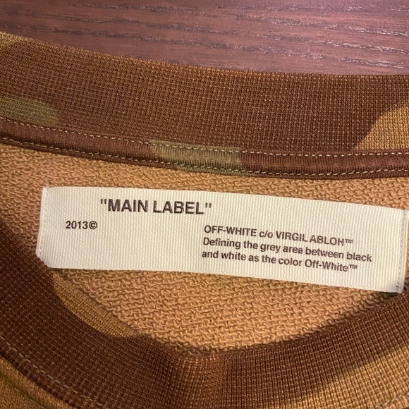 Off-White Military Stripe Sweater - Picture 5 of 6